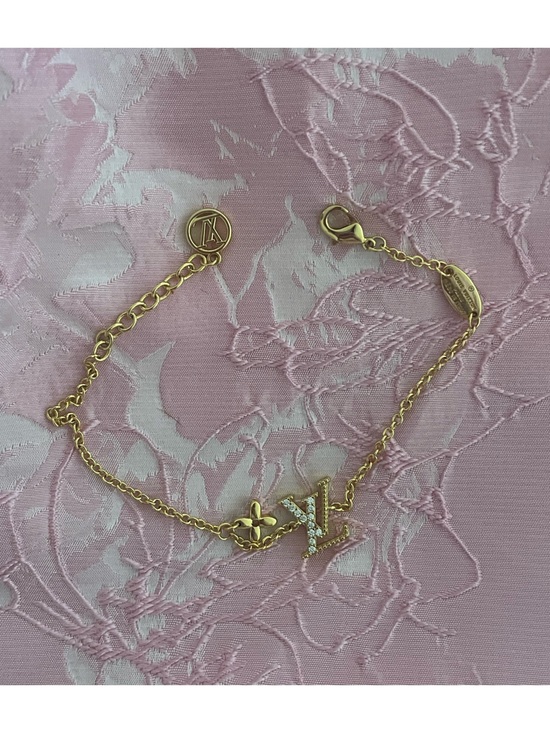 Louis Vuitton Jewelry - LV bracelet gold chain